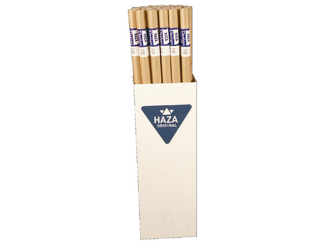 Inpakpapier HAZA Kraft gestreept 60gr 100cmx5m