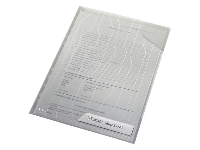 COMBIFILE LEITZ FOLDER A4 PP TRANSPARANT