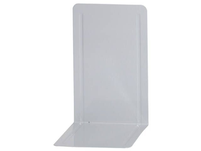 Boekensteun MAUL Pro 140x120x240mm set 2 staal wit