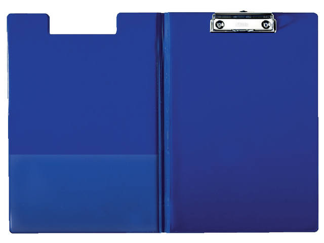Klembordmap Esselte met kopklem PP A4 blauw