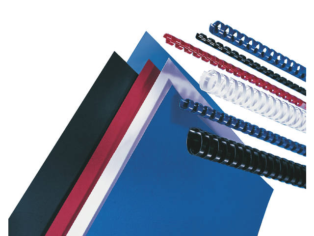 Voorblad GBC A4 Polycover 300micron donkerblauw