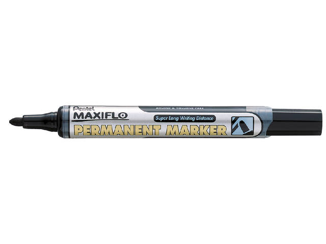 Viltstift Pentel NLF50 Maxiflo rond 1mm zwart