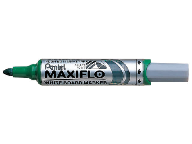 Whiteboardmarker Pentel MWL5M 3mm groen
