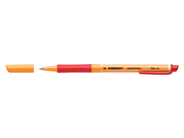 Rollerpen STABILO PointVisco 1099/40 F rood