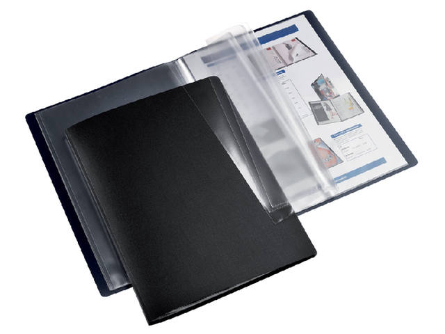 Showmap Europel flexibel A4 30tas zwart