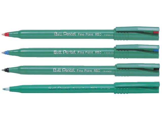 Rollerpen Pentel R50 M blauw