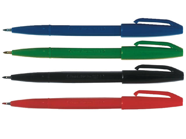 Fineliner Pentel Signpen S520 M groen