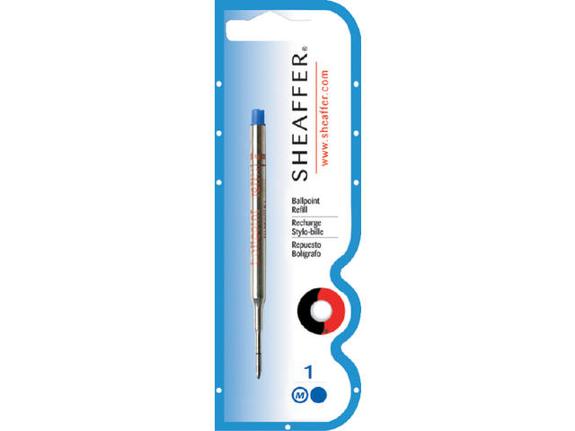 Balpenvulling Sheaffer M blauw