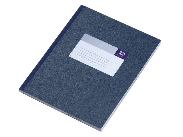 Notitieboek Djois Atl lijm 210x165mm bl