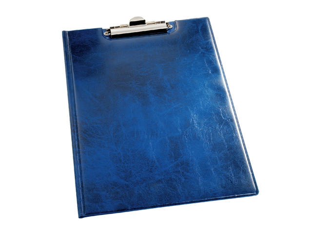 Klembordmap Durable 2355 A4 kopklem insteek blauw
