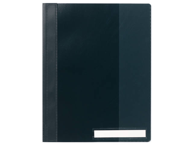 Snelhechter Durable A4 extra breed PVC zwart