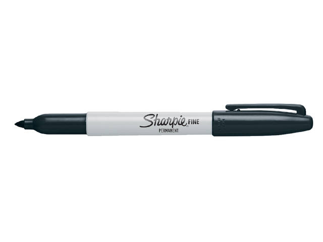 Viltstift Sharpie F zwart