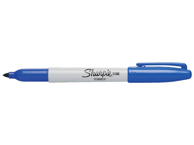 Viltstift Sharpie F blauw