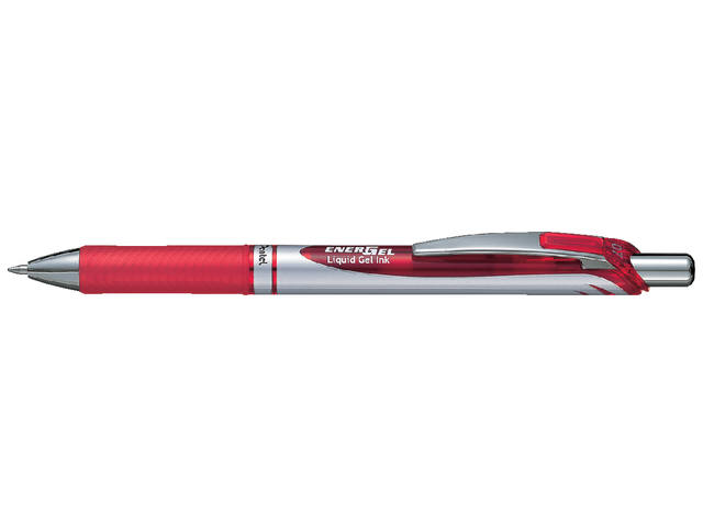Gelschrijver Pentel BL77 Energel M rood