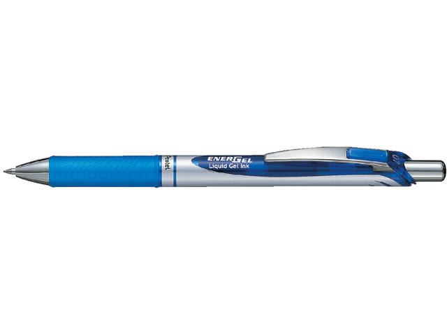Gelschrijver Pentel BL77 Energel M blauw