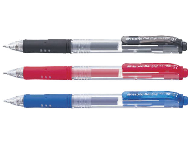 Gelschrijver Pentel K157 M blauw