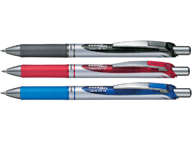 Gelschrijver Pentel BL77 Energel M rood