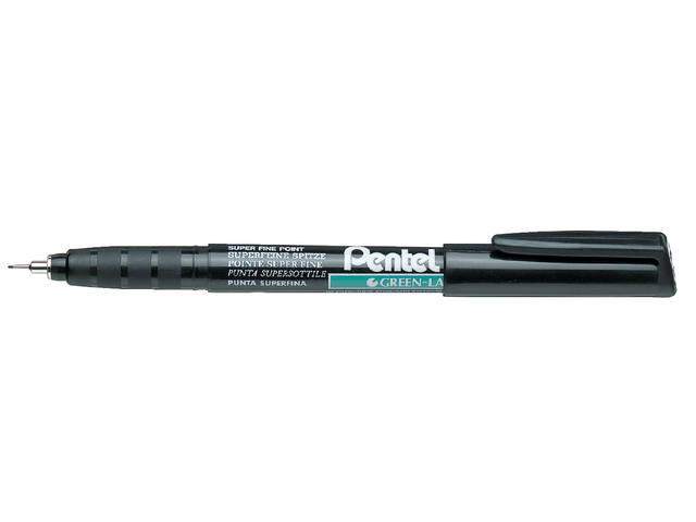 Fineliner Pentel NMF50 F zwart