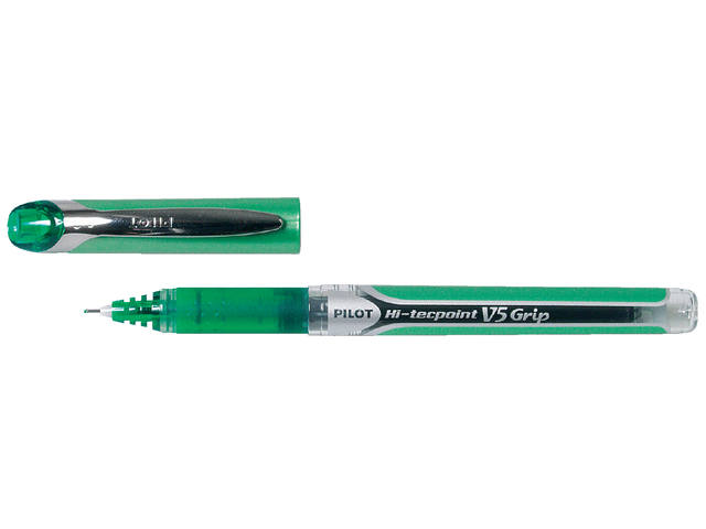 Rollerpen PILOT Hi-Tecpoint Grip BXGPN F groen