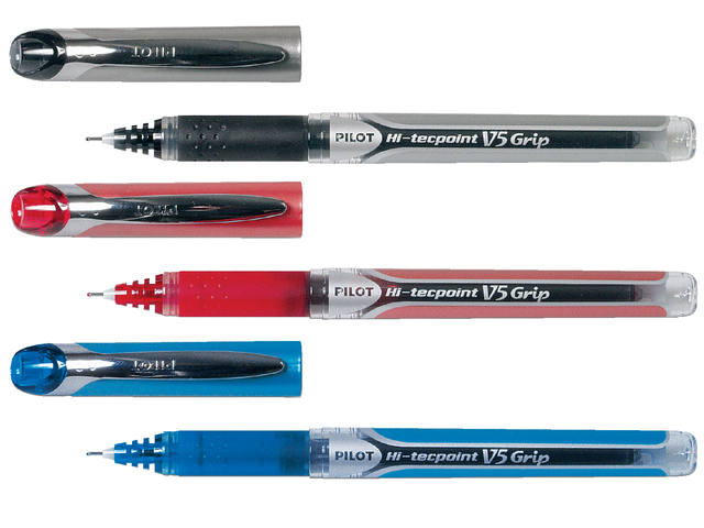 Rollerpen PILOT Hi-Tecpoint Grip BXGPN F zwart