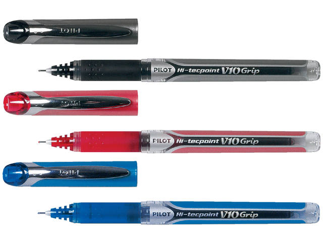 Rollerpen PILOT Hi-Tecpoint Grip BXGPN B zwart