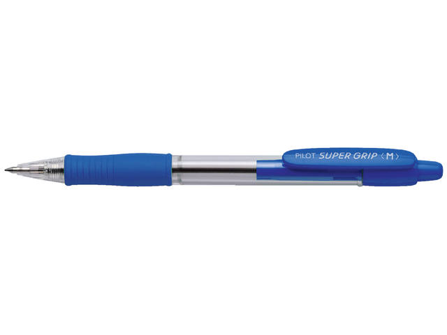 Balpen PILOT Super Grip M blauw