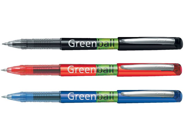 Rollerpen PILOT Greenball Begreen M rood
