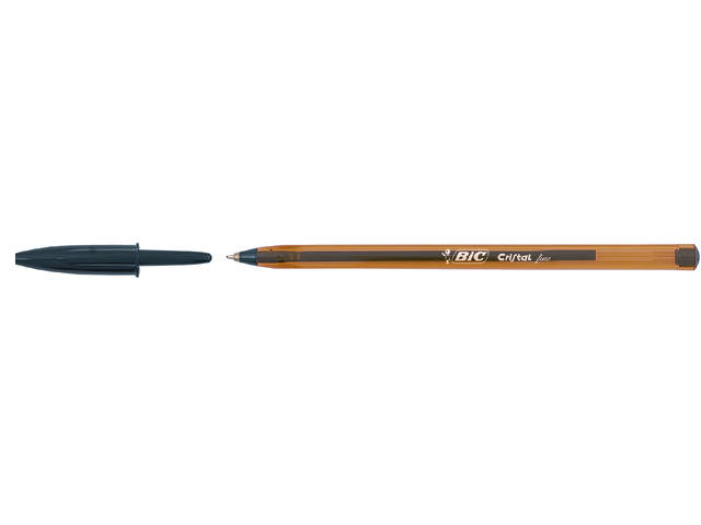 Balpen Bic Cristal F zwart