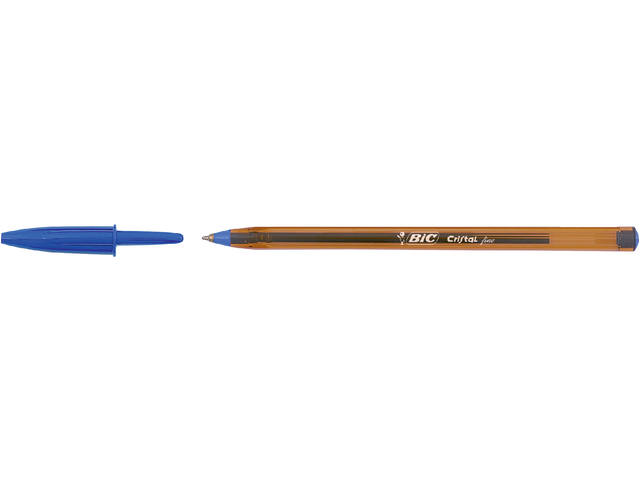 Balpen Bic Cristal F blauw
