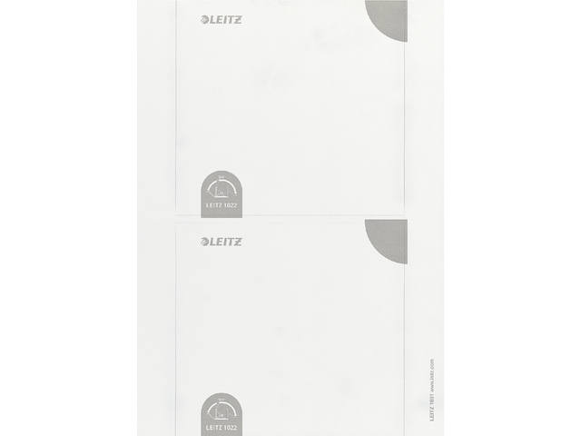 RUGETIKET LEITZ 1680 PRINTBAAR 56X190MM KARTON