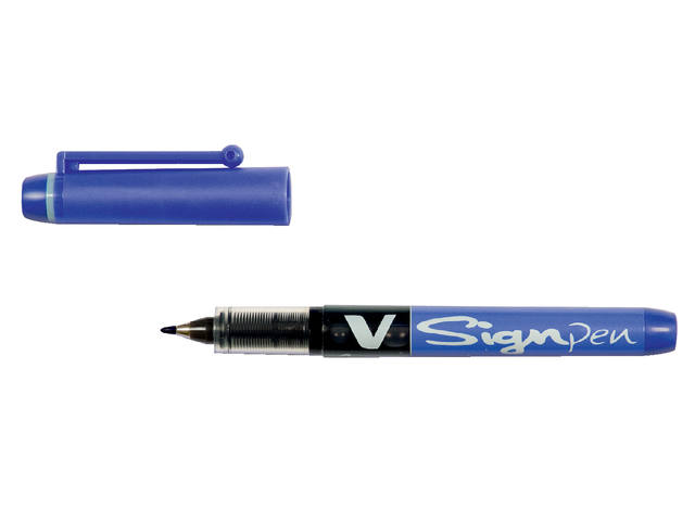 Fineliner PILOT V Sign SW-VSP F blauw