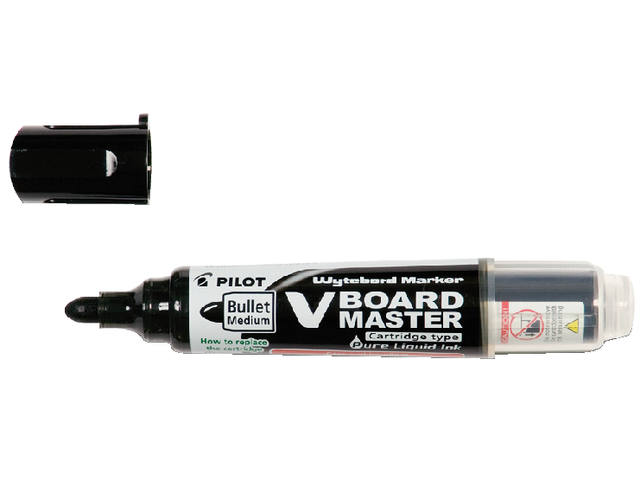 Whiteboardmarker PILOT Begreen rond M zwart