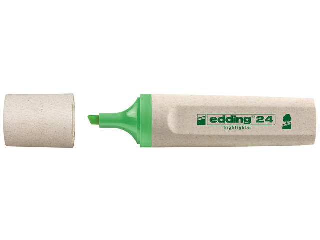 Markeerstift edding 24 Eco 2-5mm lichtgroen