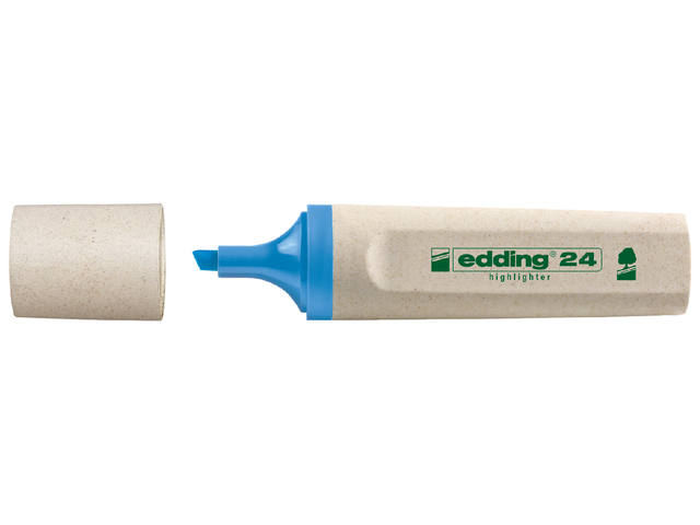 Markeerstift edding 24 Eco 2-5mm lichtblauw