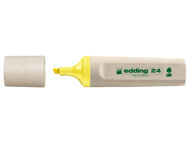 Markeerstift edding 24 Eco 2-5mm geel