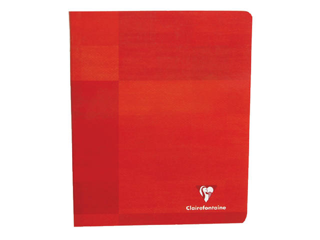 Schrift Clairefontaine 165x210mm lijn 72pag ass
