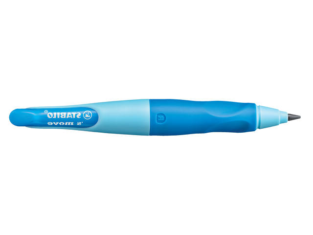Vulpotlood STABILO Easyergo HB 3.15mm links blauw
