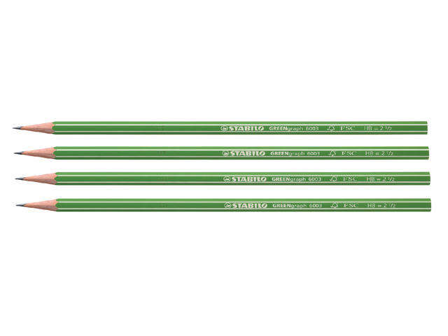 Potlood STABILO Greengraph 6003 HB