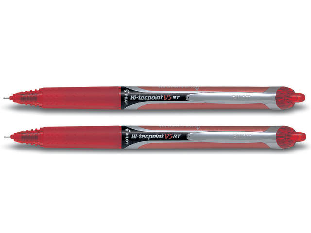 Rollerpen PILOT Hi-Tecpoint V5 F rood