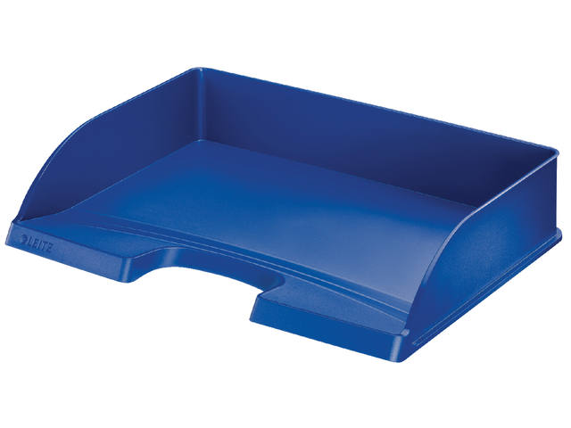 Brievenbak Leitz Plus A4 maxi dwars blauw