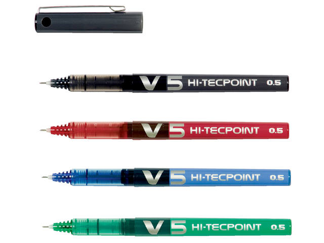 Rollerpen PILOT Hi-Tecpoint BX-V5 F blauw