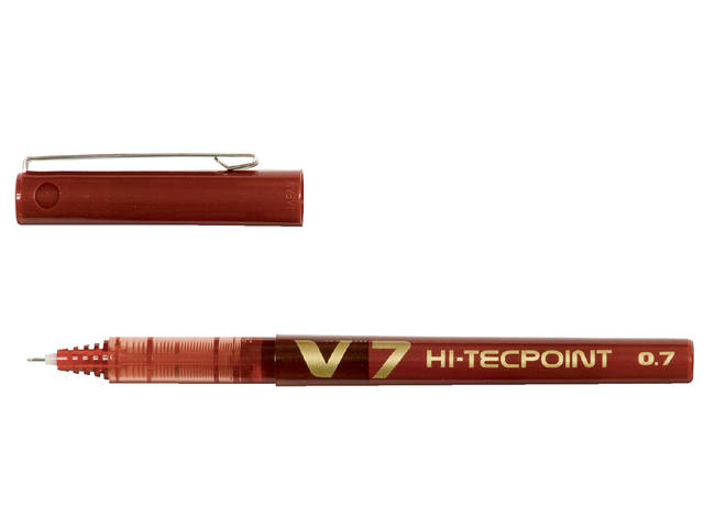Rollerpen PILOT Hi-Tecpoint BX-V7 M rood