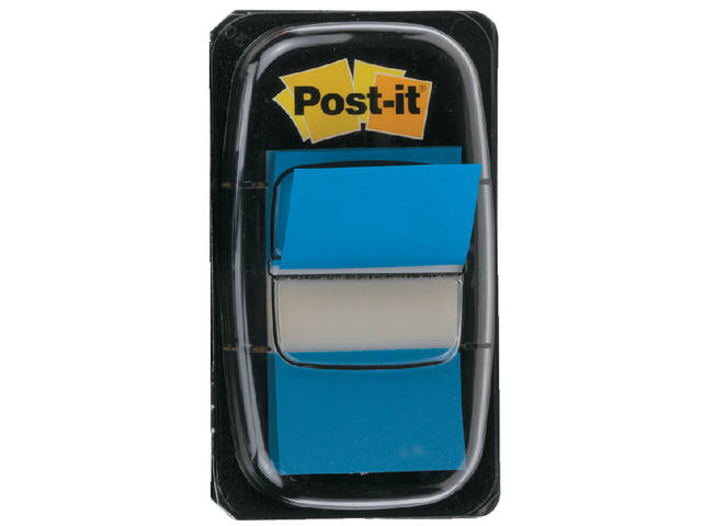 Indextabs Post-it 680 25.4x43.2mm blauw