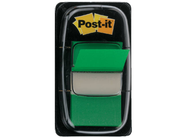 Indextabs Post-it 680 25.4x43.2mm groen