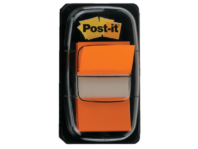 Indextabs Post-it 680 25.4x43.2mm oranje