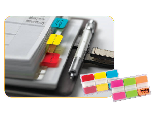 Indextabs Post-it 686PGO 25x38mm strong assorti