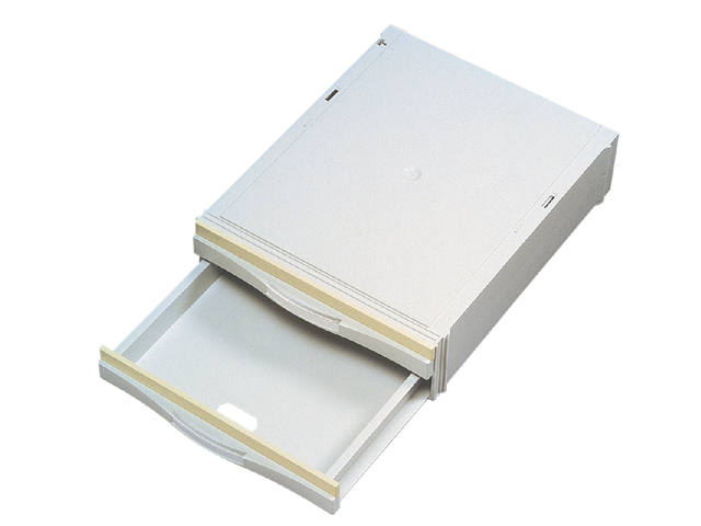 Stapelcassette Djois met 2 halfhoge laden gs