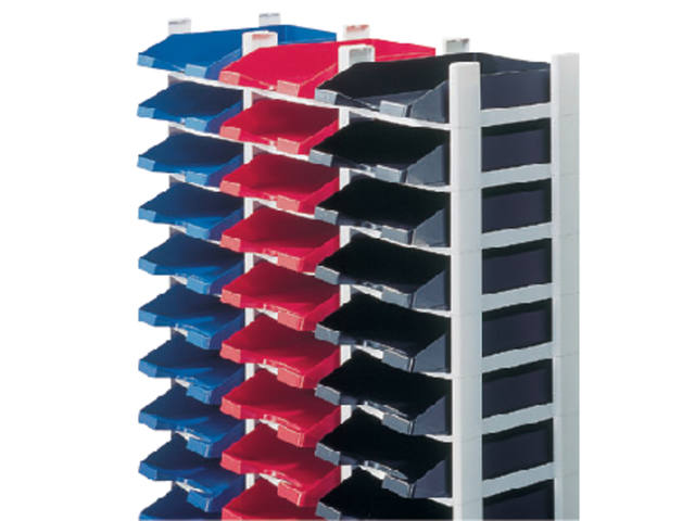 Brievenbak Leitz Plus stapelelement grijs