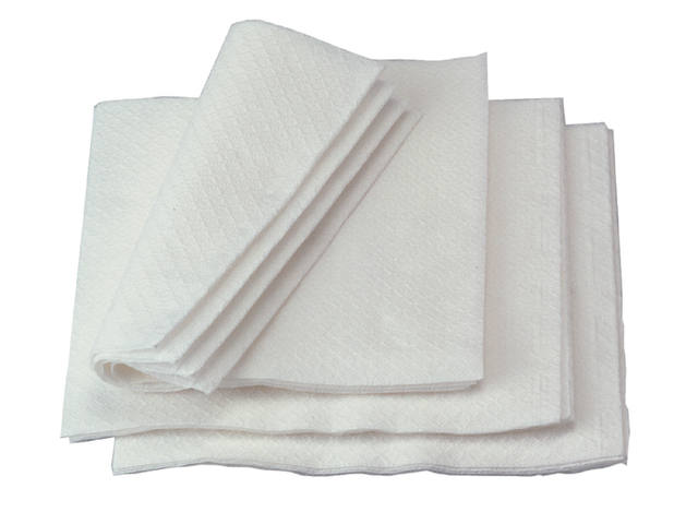 Servet IEZZY 33x33cm 1 laag wit 60770