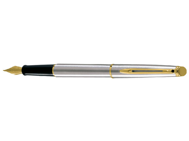 Vulpen Waterman Hemisp GT F roestvrij staal